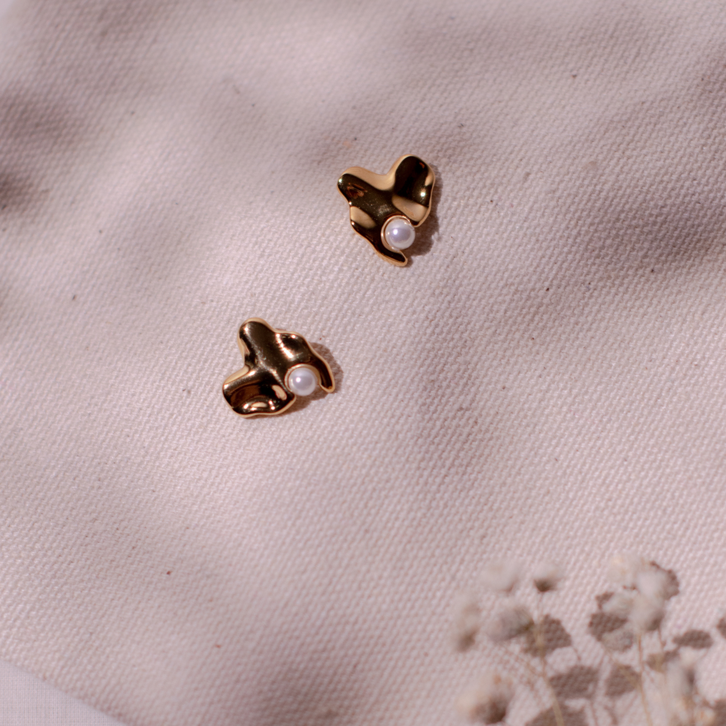 Still Falling for You Necklace Set - 18K Gold Plated