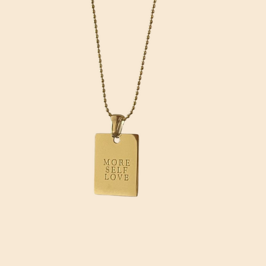 Golden Reminder Necklace