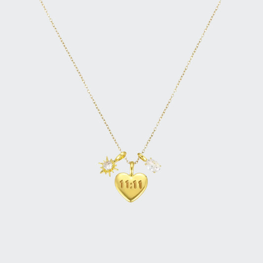 11:11 Manifestation Necklace | 18k Gold Plated