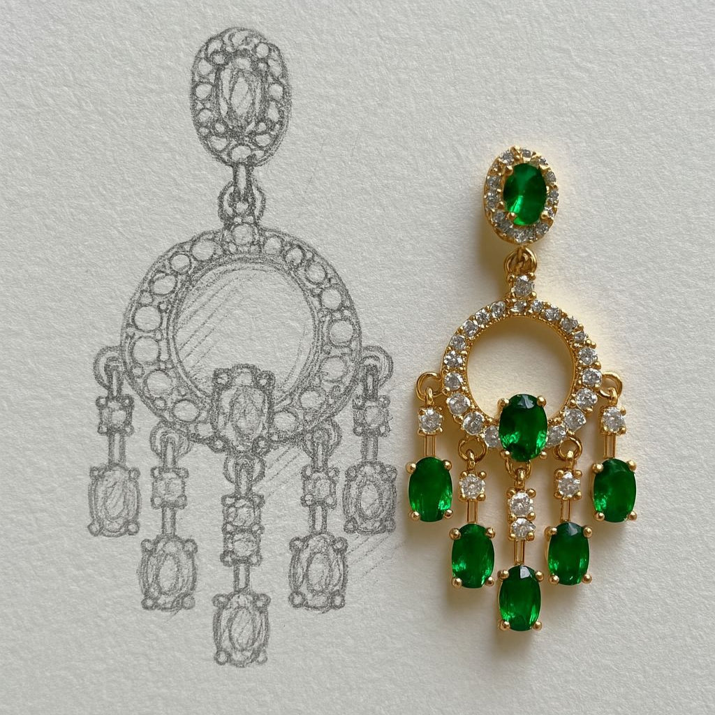 Chandeliers - Earrings