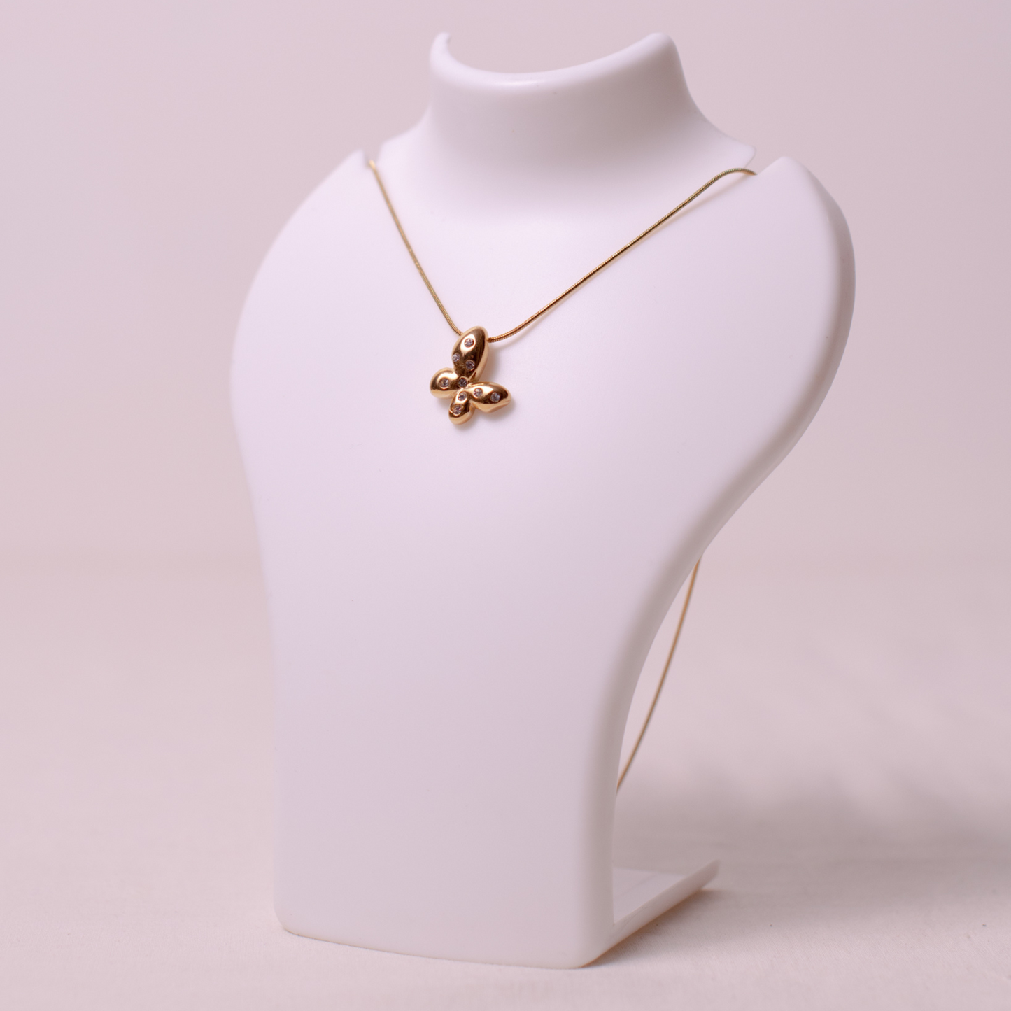 I Attract Butterfly Necklace - 18K Gold Plated