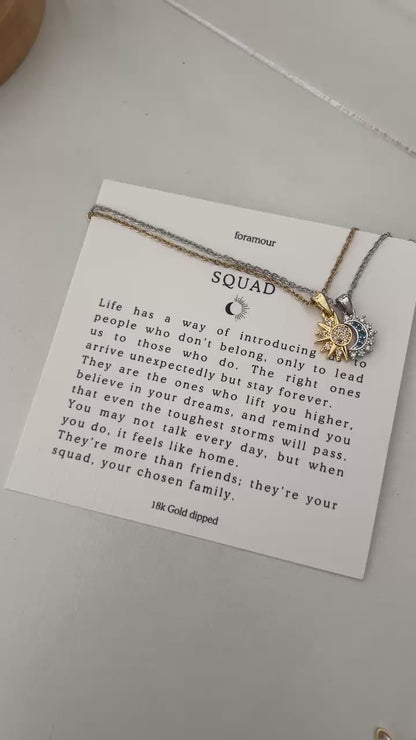 Sun n Moon - Necklace